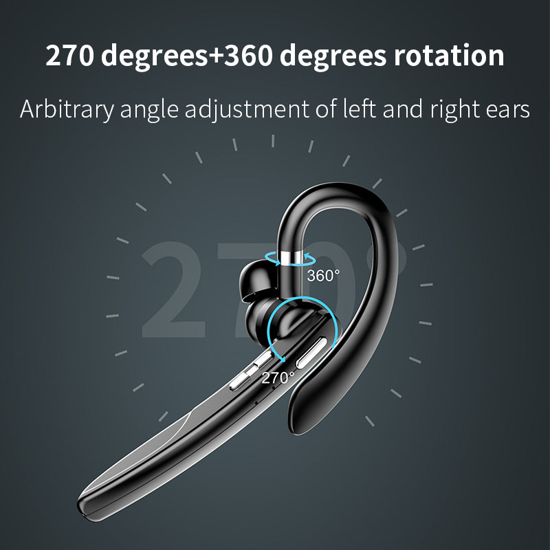 K29 Wireless Bluetooth 5.0 Rotary Earphones with Charging Box Waterproof Sports Earhook Headsets with Microphone and LED Display K29 Wireless Bluetooth 5.0 Rotary Earphones with Charging Box Waterproof Sports Earhook Headsets with Microphone and LED Display